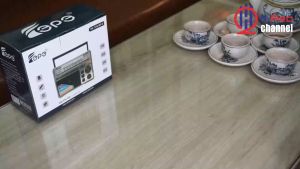 Đài Radio Năng Lượng Mặt Trời Fepe 310BT Bluetooth Đài Fm-Am-Sw Pin Sạc Máy Radio Nghe Nhạc Cho Người Già-H2Pro Tech