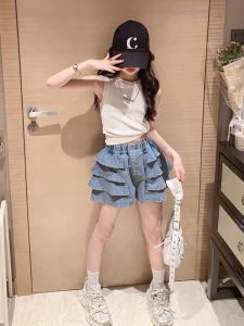 New Lightweight Girls Jeans Pants Summer