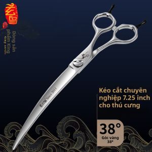 Fenice | Kéo Chăm Sóc Thú Cưng Chuyên Nghiệp Cỡ Nhỏ và Lớn Đường Cong