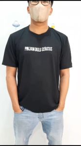 Kaos Pria Distro Pinjam Dululah Seratus Oblong Cowok Dewasa Lengan Pendek