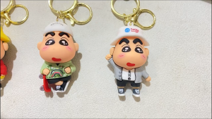 Shin Chan Anime Cute Key Chain Cute Gift Key Ring Key Holder