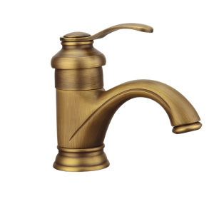 JUNSHEN | Vintage Brass Bathroom Faucet