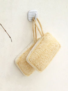 Double Layer Loofah Cellulose Sponge Scouring Pad Kitchen Dishwashing Sponge Brush Pot Cleaning Decontamination Spong Mop Rag