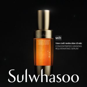 Tinh Chất Nhân Sâm Cô Đặc Tái Tạo Nền Da Săn Chắc 30ml Sulwhasoo Concentrated Ginseng Rejuvenating Serum 30ml