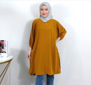 Tunik Atasan Wanita | Blouse Crinkle Airflow