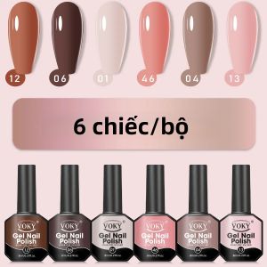 Bộ Sơn Móng Tay Khô Nhanh Lâu Trôi 8ML Dành Cho Salon DIY Nail Art Combo Pack