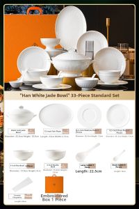 mornenjoy | Elegant Chinese Style Tableware Set