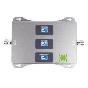 2G 3G 4G Tri Band B8 900MHz / B3 1800MHz / B1 2100MHz Extender Network Repeater Amplifier with Power Adapter