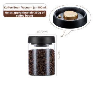 CRISTALGLASS | Vacuum Sealing Coffee Preservation Container