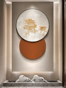 Stunning New Chinese Style Decorative Painting Corridor Passage Relief Hanging Artwork Entrance Hall Sculpture Wall Art