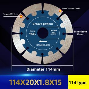 Concrete Cutting Abrasive Disc for Slitting and Water Pipe Installation