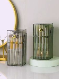 JJT [Miễn Phí Vận Chuyển]hộp đựng cọ trang điểm có nắp hộp đựng cọ hộp đựng cọ hộp đựng cọ trang điểm hộp bảo quản mỹ phẩm túi đựng bàn chải ngăn bụi hộp đựng cọ trang điểm hộp chổi quét bụi hộp lưu trữ giỏ hộp đựng cọ phấn mắt chì kẻ mày