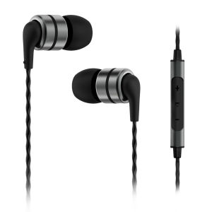 SoundMAGIC E80C Wired Earbuds with Microphone HiFi Stereo Audiophile Earphones Noise Isolating in Ear Headphones Comfortable Fit Super Bass 4 colors