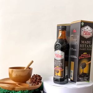 Madu Hitam Pahit Plus Propolis RATU LEBAH Obat Herbal Stroke Dan Darah Tinggi Ampuh ORIGINAL BPOM