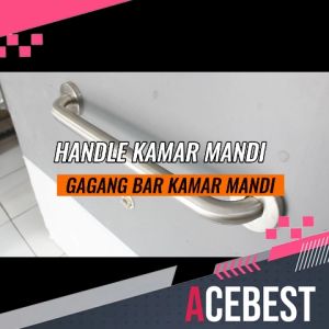 ACEBEST Handle Dinding Kamar Mandi Pegangan Kamar Mandi Grab Jalan Pegangan Berjalan - DFS