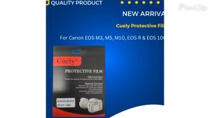 Cuely Screen Protective Film For Canon EOS M3 M5 M10 EOS R and EOS 100D