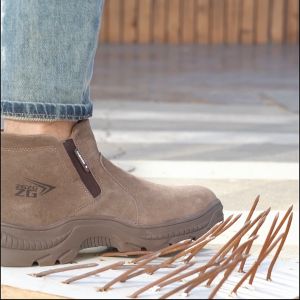 Hot sale good quality anti slip anti puncture steel toe industrial Welding work safety boot