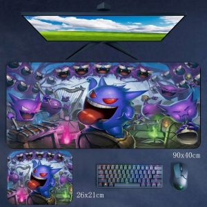 Potdemiel | High Definition Anime Rubber Mouse Pad Pokémon Gengar Mouse Pad Boys Gaming Mouse Pad Cute Large Size Stain Resistant Table Mat