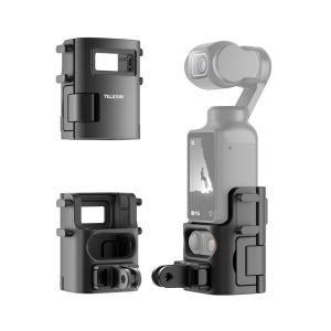 TELESIN Multifunctional Frame for DJI OSMO Pocket 3 Accessories Lightweight Expansion Mount with Dual Cold Shoe DJI Accessories