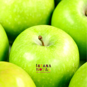 GRANNY SMITH GREEN APPLES IMPORTED FROM SOUTH AFRICA - PACK OF 6 - ISTANA ROYAL FRUITS