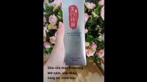 Sữa Rửa Mặt BISUTANG Loại Bỏ Nám Tàn Nhang Nhanh Chóng Nhẹ Nhàng Thành Phần Tự Nhiên Da Trắng Sáng Mịn Màng Thu Nhỏ Lỗ Chân Lông 100g