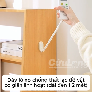 Miếng Dán Nam Châm Chống Thất Lạc Mất Đồ Giá Treo Điều Khiển Remote Dán Treo Tường Không Khoan