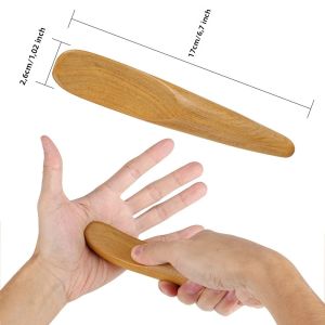Dụng Cụ Massage Bằng Gỗ Chuyên Nghiệp Kích Hoạt Điểm Huyệt Gua Sha Dẫn Lưu Bạch Huyết Giảm Đau Toàn Thân Trị Liệu Bằng Gỗ Thủ Công.