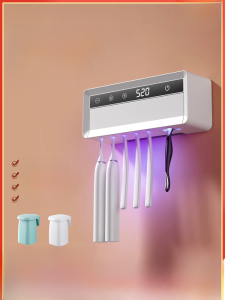Philips UV Light Electric Toothbrush Sanitizer Disinfectant Smart Drying Toothbrush Holder Nordic Style White Color for Everyone