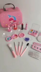 Mainan Kosmetik Kecantikan Anak Make Up Set Lipstik Nail Riasan 26pcs