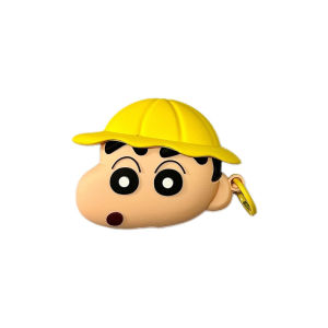 Cute Student Earphone Cap Protection Case for Apple AirPods4 Noise Reduction Version Pro2 pro Anti-Fall PVC Protective Cover