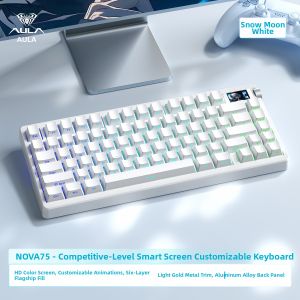 AULA | Customizable Multi-Mode Gaming Office Mechanical Keyboard