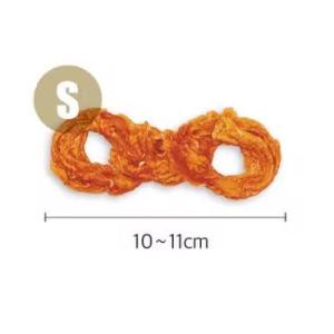 Zoos Chicken Breast Beef Tendon Ring Training Rewards for Puppies And Adult Dogs Nutritious Dried Meat Snacks Chinese Brand