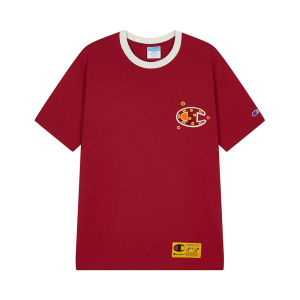 Champion | Áo Thun Cotton Tay Ngắn Đôi Mùa Hè