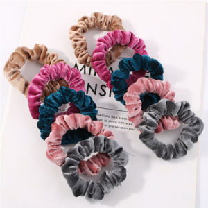 Elegant Womens Velvet Hair Ties High Elasticity Hair Bands Hair Bands for Ponytail Fresh out Fashion Hair Accessories