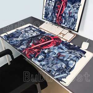 Bandai | XXL Star Wars HD printing Mouse Pad Gaming Mousepad Rubber Nonslip base PC Laptop overlock Keyboard Pad Carpet e-sports Desk Mat
