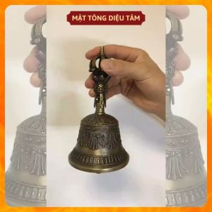 Chuông Chày Kim Cang 9 Chấu - Linh đồng chuông chùy kim cương linh chử pháp khí mật tông linh chử đồng mạ bạc Phật giáo Diệu Tâm Chuông Kim Cang Xuất Xứ Nepal - Lazada
