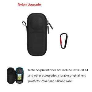 BRDRC | Carrying Case for Insta360 X5/X4/X4 Air Portable Storage Bag Anti-Scratch Box With Carabiner Outdoors Sports Camera Accessories
