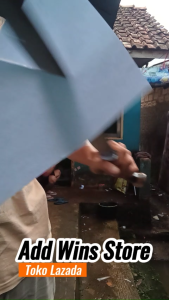 Golok Kebun dan Tani Tebas Semi Mandau Modern Bahan Baja Per Asli Fultang