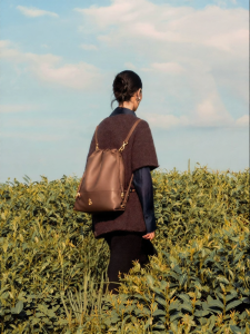 bampo | Cloud Design First Layer Leather Travel Backpack