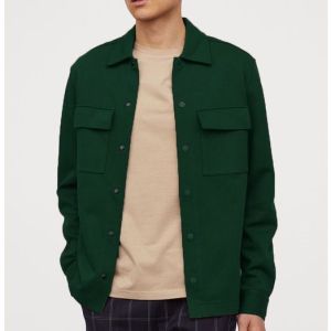 Jaket Shacket Jacket Pria Bahan Flecee Tebal Masakini