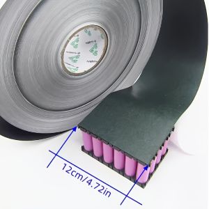18650 Battery Insulation Gasket Paper - 1m Long 120mm Wide Green Casing Shockproof and Heat-Insulating 0.2mm Thick Electric Industrial Electrical Use Very Suitable for Battery Pack Protection