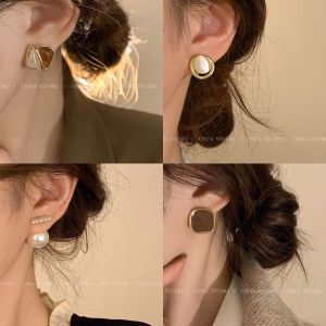 Retro French Style Womens Earrings Fashionable Elegant Autumn New Arrival  out Premium Lightweight Unique Stud Earrings