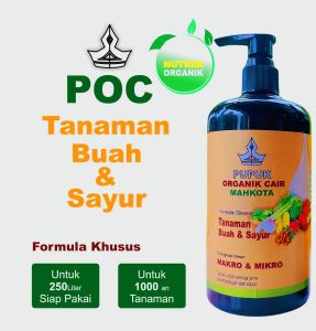 Pupuk Organik Cair Pupuk Tanaman Buah /Bunga 500 ML POC Kompos