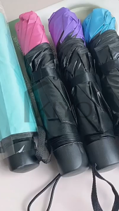 Payung Lipat 3D Magic Umbrella 3 Dimensi Ajaib Hujan Basah Ada Motif Timbul