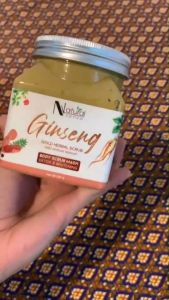 Ginseng Scrub with Matcha & Honey for Glowing Skin - 250g/500g/1000g