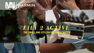 Garmin Lily 2 Active - The Small Stylish Smartwatch with Hidden Display and GPS