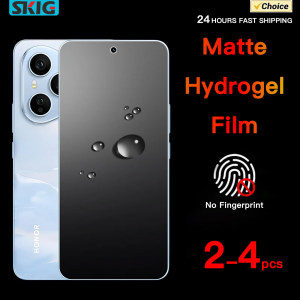 2-4PCS Matte Hydrogel Film for Honor 400 300 200 90 80 70 60 Ultra Pro Plus SE Lite Screen Protector Not Tempered Glass