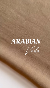 Hijab Segiempat Arabian Voile By Ikka Memei Ukuran 120x120 cm