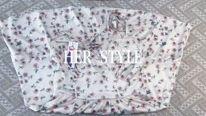 ชุดเดรสหญิงน่ารัก หวานๆ สายเดี่ยว สายปรับได้ลายลูกดอก พร้อมส่ง - JaneCoco