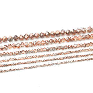 2/3/4/6/8/10mm Austria Crystal Glass Beads Loose Spacer Wheel Beads For Jewelry Making DIY Bracelet Earrings Accessories